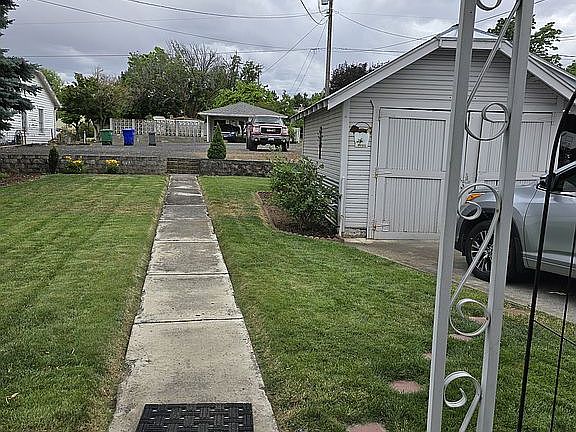 Large area for RV parking