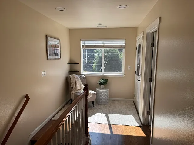 Landing at top of stairs