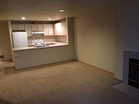 Living Room Into Kitchen