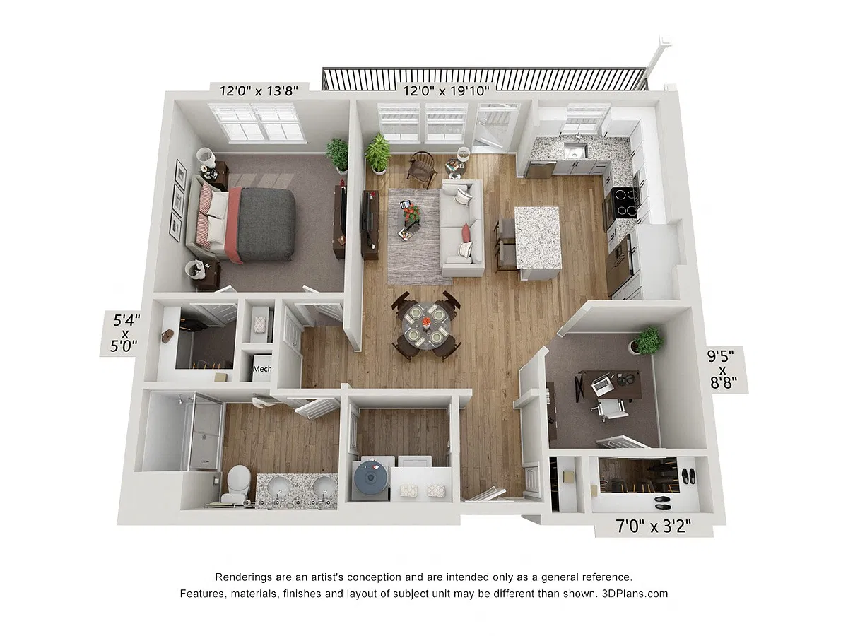 Floor plan A4 - Azure