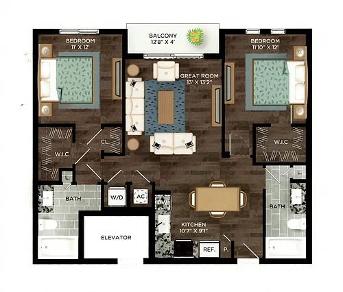 Floor plan B1