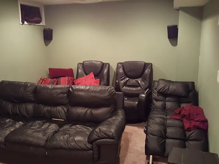 Basement home theater