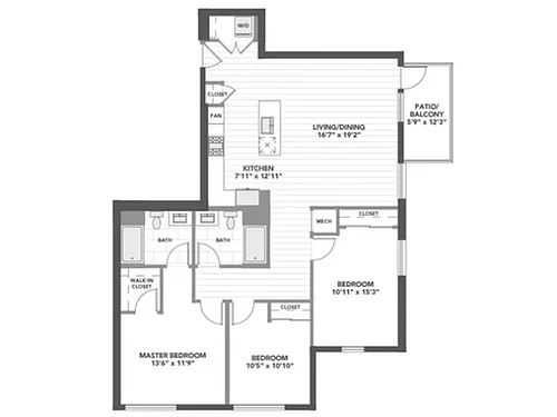 Floor plan D5a