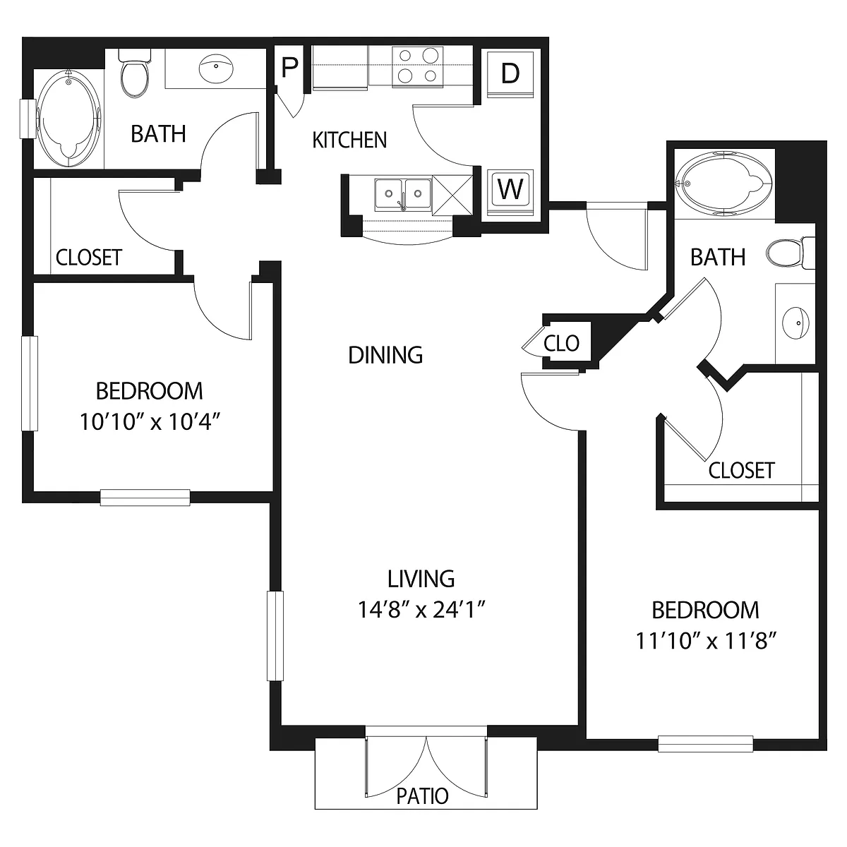 Floor plan B3