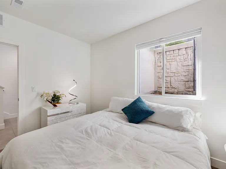 basement guest bedroom