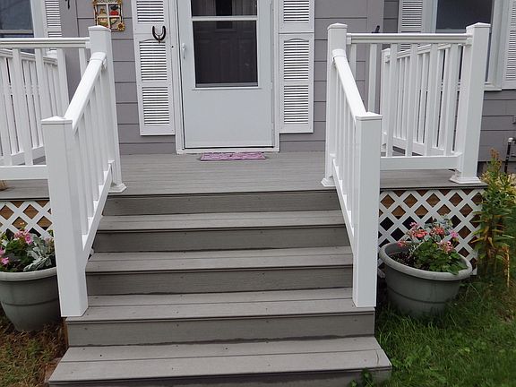 New entry deck/porch