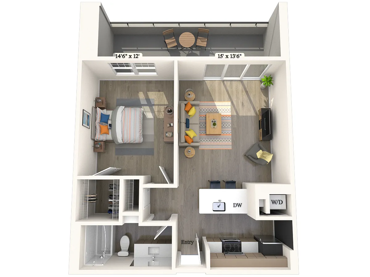 Floor plan A3-4