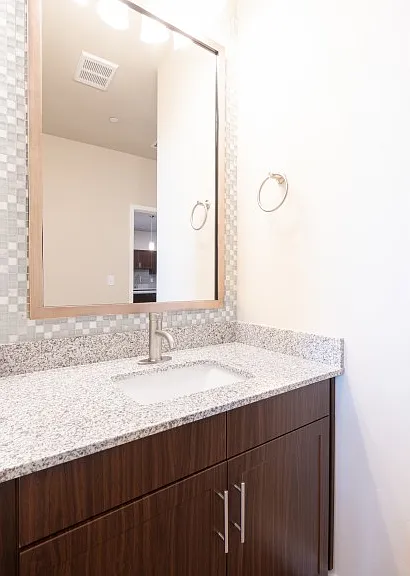 Bathroom with Modern Design Features Bathroom with Modern Design Features