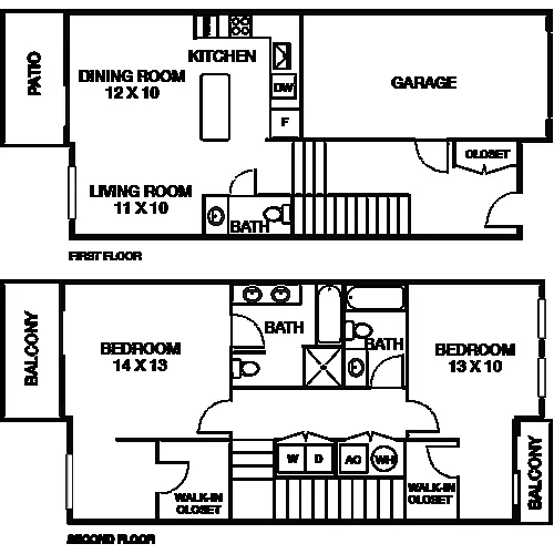 Floor plan TH2
