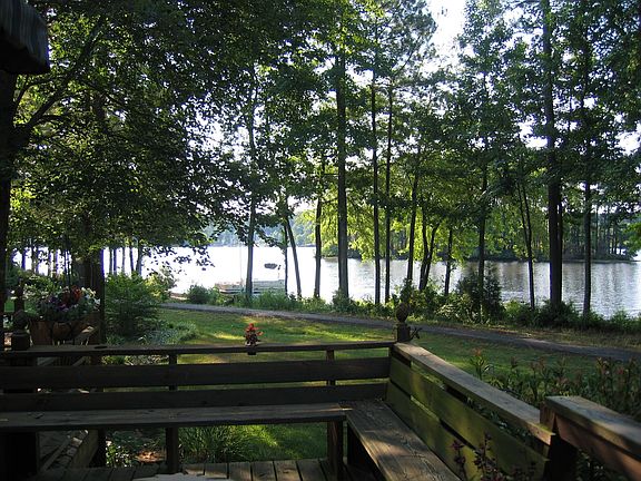 View from benches on deck