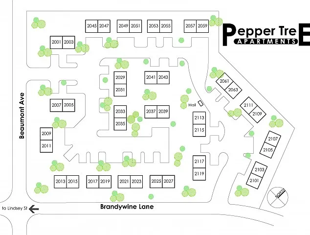 Peppertree complex map Peppertree complex map