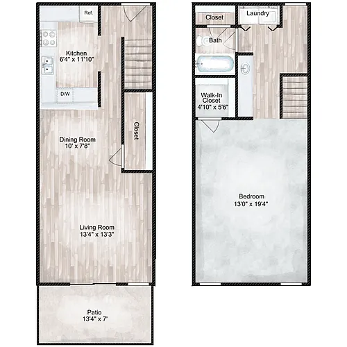 Floor plan The Padgett