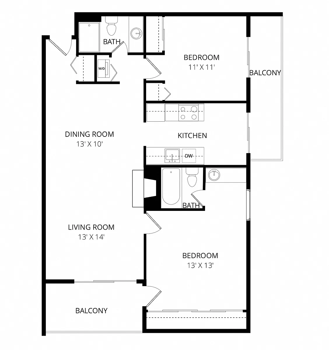 Floor plan Bears View Golden Eagle