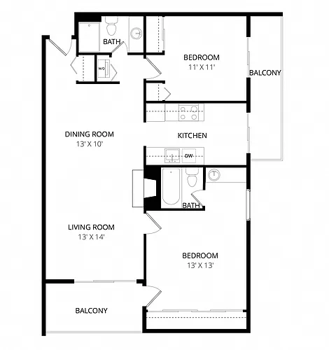 Floor plan Bears View Golden Eagle