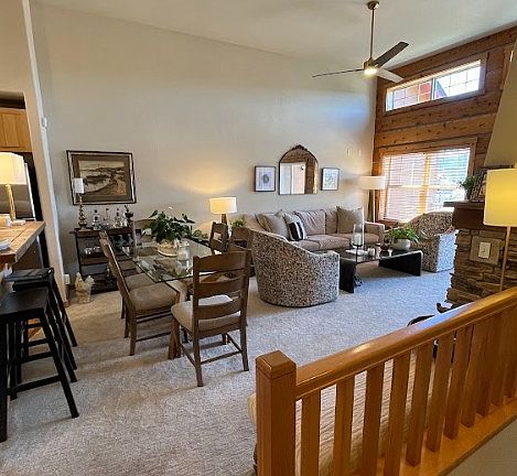 Open concept living area