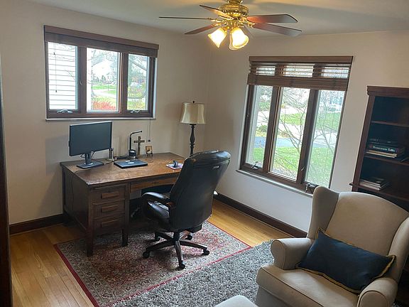 First floor bedroom/ office space.