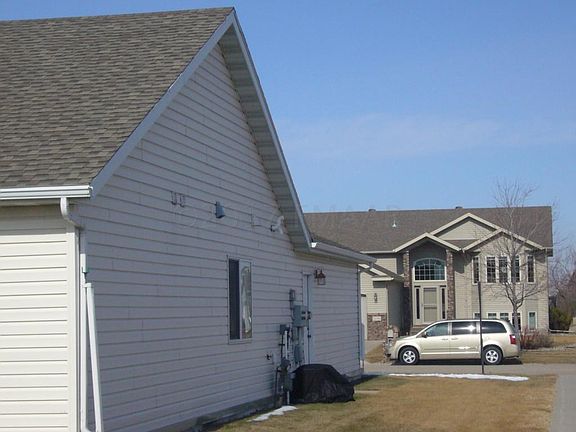 East side of twin
