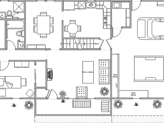 Main floor layout