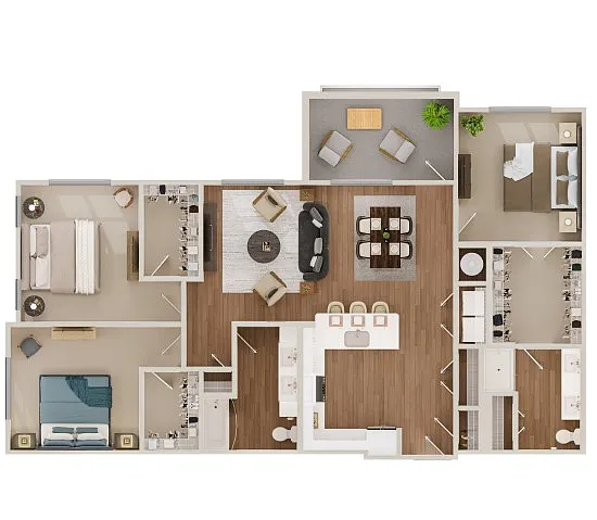Floor plan 3A