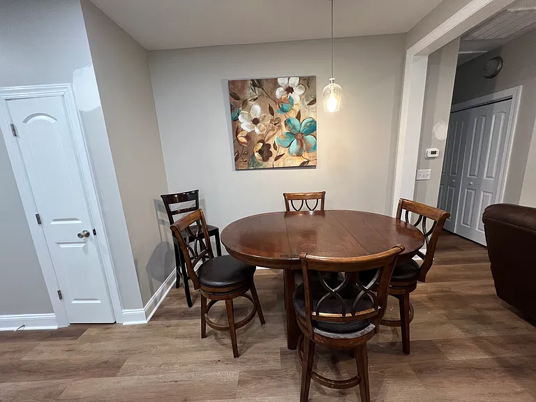 Open dining area