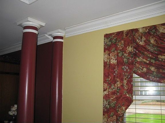 Columns/custom drapes