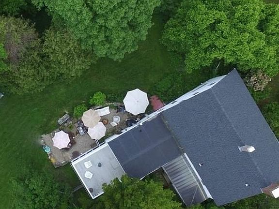 Apartment is whole length of the left side of the house, second floor including private 16x16' deck.