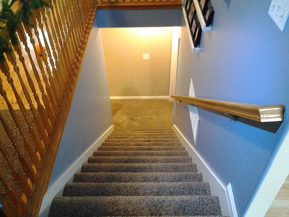 Extra wide Staircase