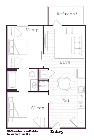 Floor plan INK Izzy