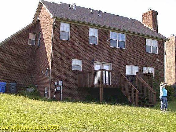 Rear of house circa 2006