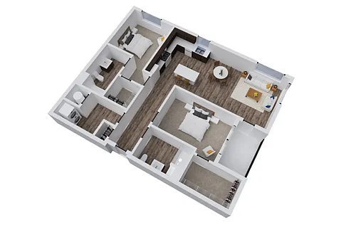 Floor plan Columbia 1