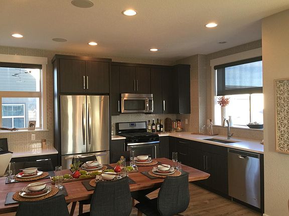 Kitchen with model furn