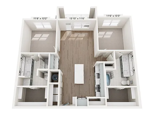 Floor plan B250