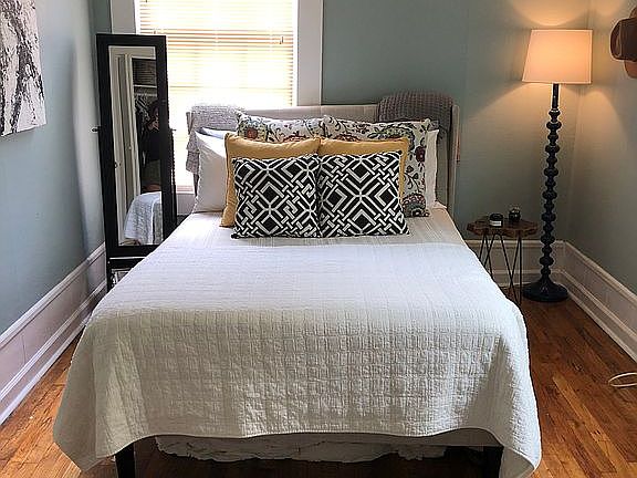 1 of three bedrooms