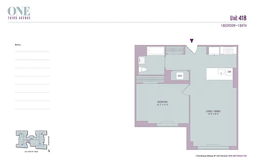 Floor plan 418
