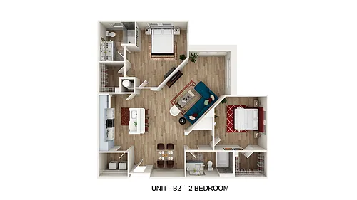 Floor plan B2T
