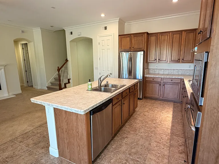 Spacious kitchen