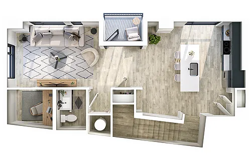 Floor plan T1