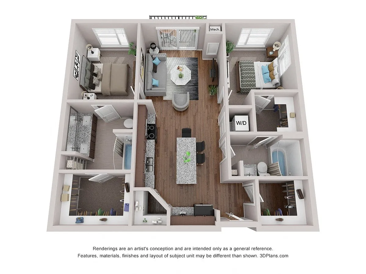 Floor plan Theilman