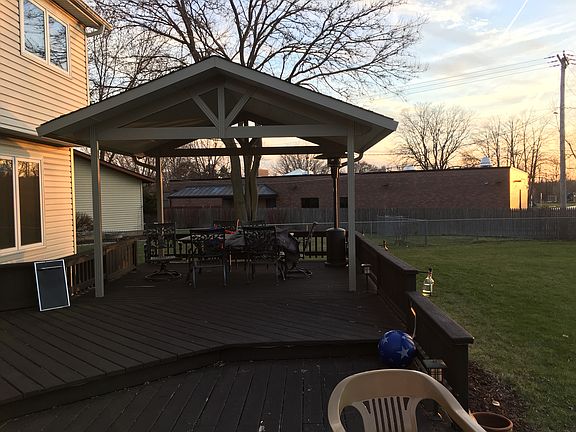 Deck and gazebo