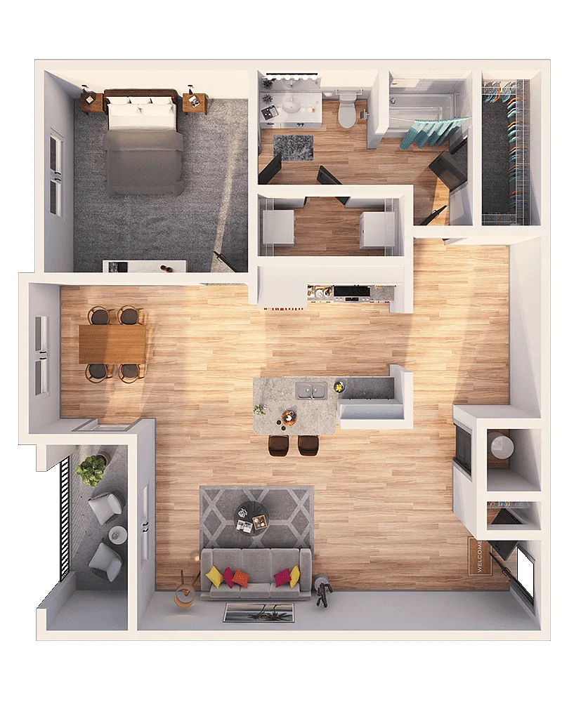 Floor plan Amber