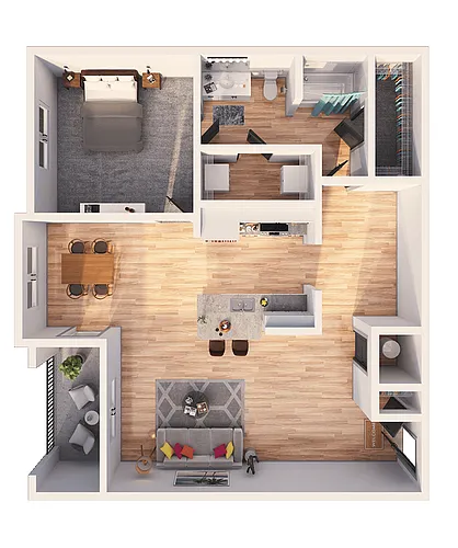 Floor plan Amber