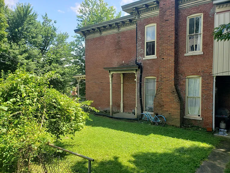 Large backyard