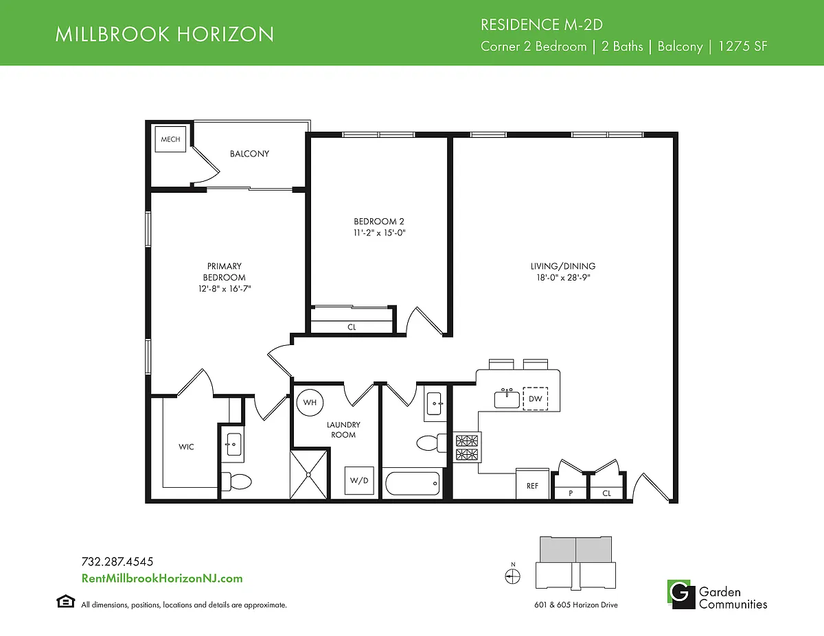 Floor plan M-2D