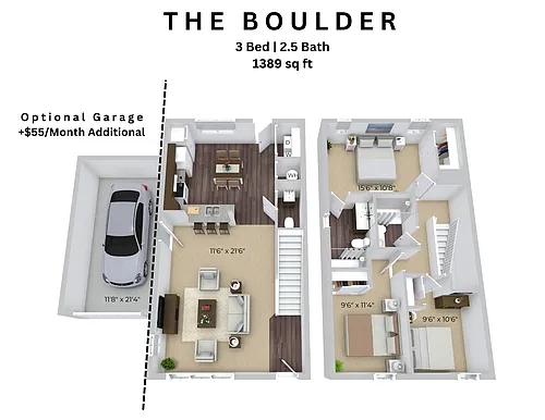 Floor plan The Boulder
