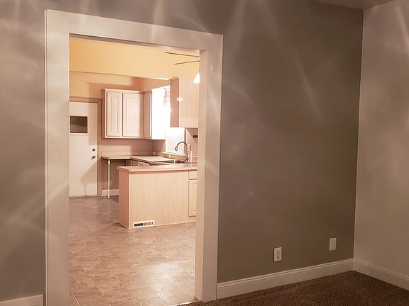 Living room from front door