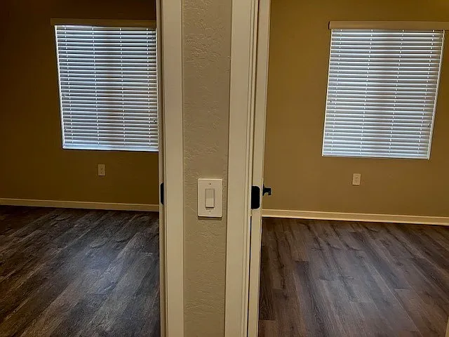 Upstairs two bedrooms with ample windows.