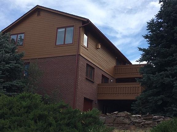 East side of the house