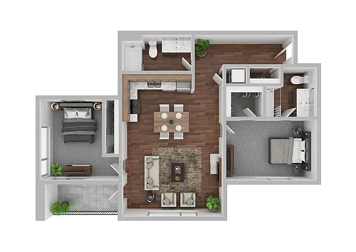 Floor plan B6