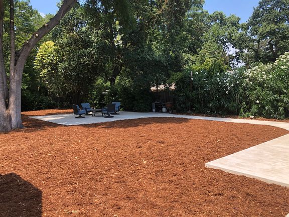 Backyard, second patio, seating area