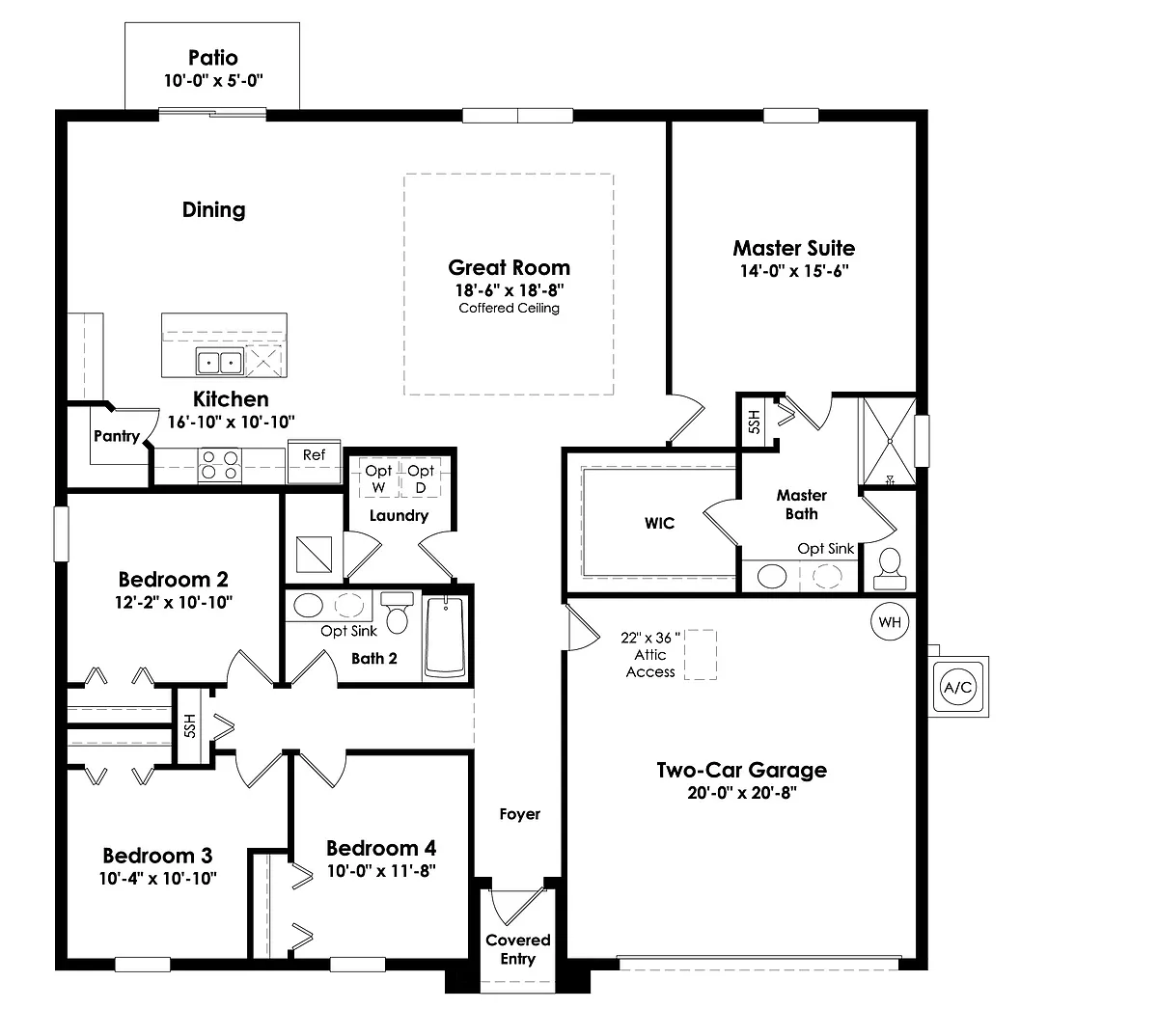 Floor plan Gabriella (House)